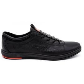 Polbut Zapatos de hombre piel casual negro K23