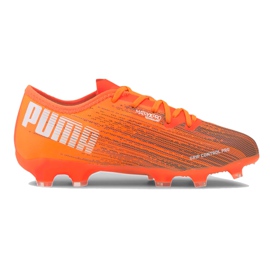 Botas de fútbol Puma Ultra 1.1 Fg Ag Junior 106097 01 naranja naranja Botas de fútbol Puma Ultra 1.1 Fg Ag Junior 106097 01 naranja naranja