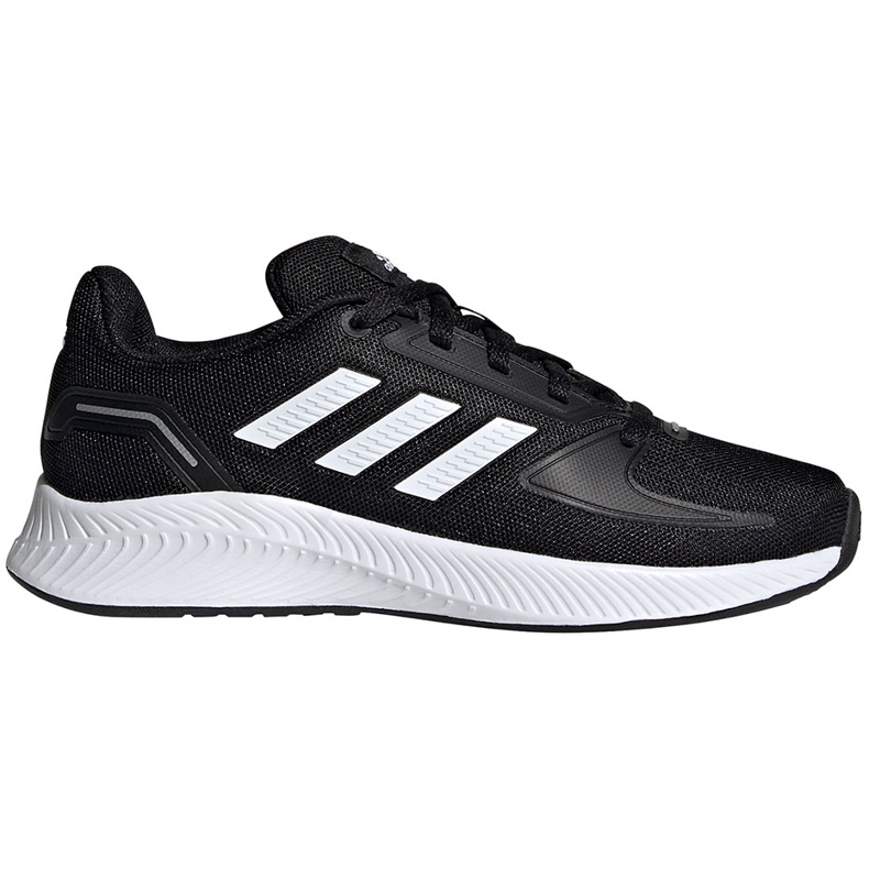 Zapatillas adidas Runfalcon 2.0 K para niños negras y blancas FY9495 negro
