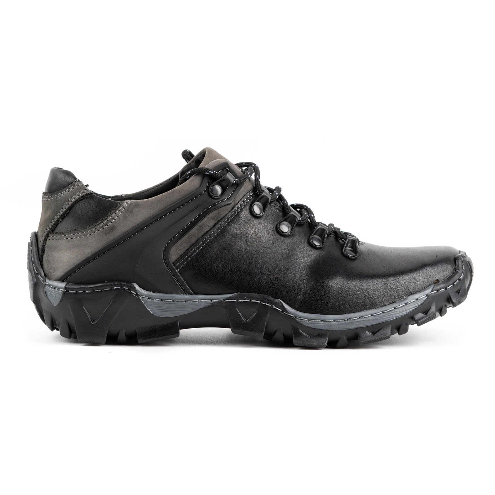 Olivier Zapatillas trekking hombre 268 negro - KeeShoes