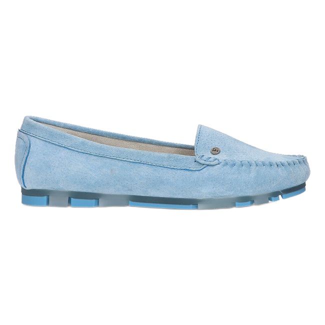 Mocasines mujer en piel Filippo DP2037/22 azul Mocasines mujer en piel Filippo DP2037/22 azul