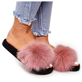 PS1 Pantuflas de Mujer con Piel Rosa Belmondo