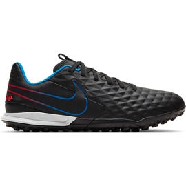 Calzado de fútbol Nike Tiempo Legend 8 Academy Tf Junior AT5736 090 negro negro