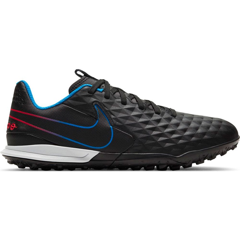 Calzado de fútbol Nike Tiempo Legend 8 Academy Tf Junior AT5736 090 negro negro