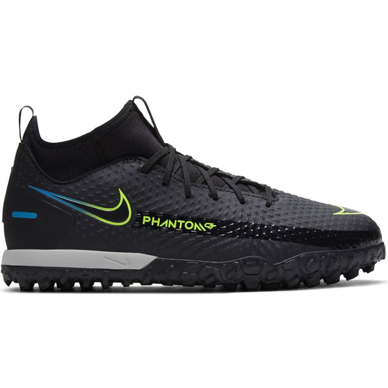 Calzado de fútbol Nike Phantom Gt Academy Df Tf Junior CW6695 090 negro negro
