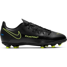 Zapatillas de fútbol Nike Phantom Gt Club FG / MG Junior CK8479 090 negro negro