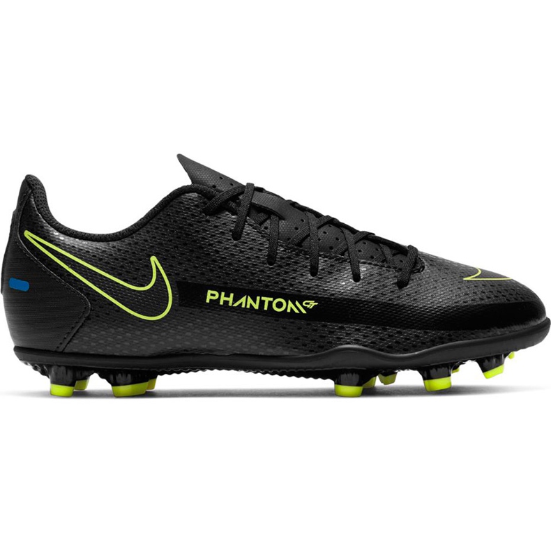 Zapatillas de fútbol Nike Phantom Gt Club FG / MG Junior CK8479 090 negro negro