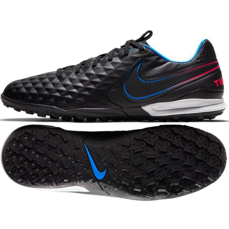 Zapatos de fútbol Nike Tiempo Legend 8 Pro Tf M AT6136 090 negro negro
