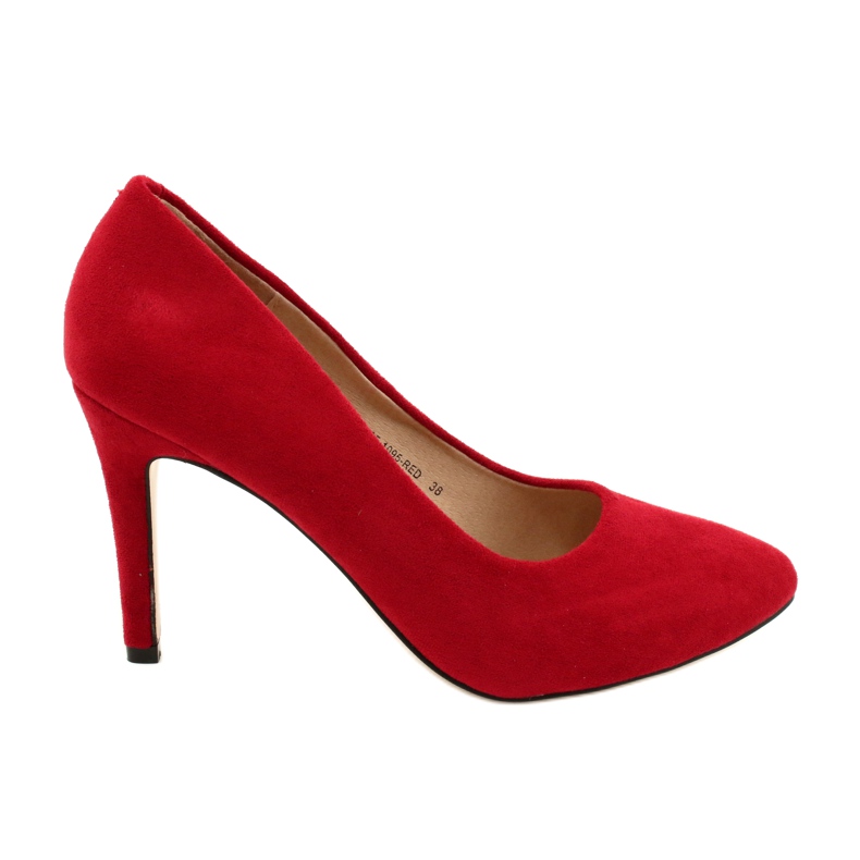 Evento Tacones Altos Ante 9PB35-1095 Rojo