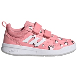 Zapatillas adidas Tensuar C para niños rosas FZ3212 blanco