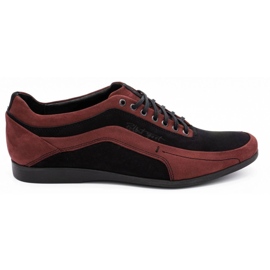 Polbut Zapato casual de hombre 2101P burdeos rojo Polbut Zapato casual de hombre 2101P burdeos rojo