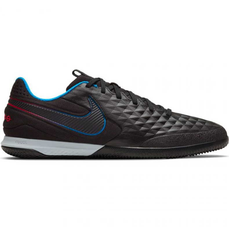 Zapatillas de fútbol Nike React Tiempo Legend 8 Pro Ic M AT6134-090 multicolor negro