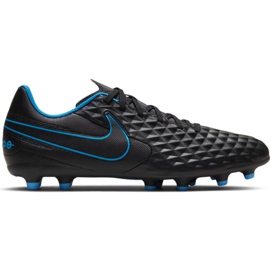 Zapatillas de fútbol Nike Tiempo Legend 8 Club FG / MG M AT6107-090 negro negro