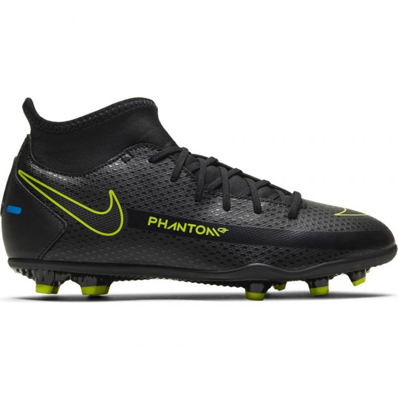 Zapatillas de fútbol Nike Phantom Gt Club Df FG / MG Jr CW6727-090 negro negro