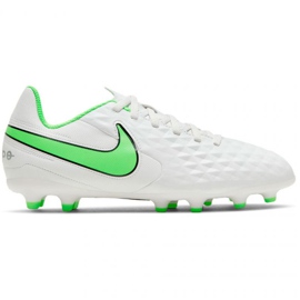 Zapatillas de fútbol Nike Tiempo Legend 8 Club FG / MG Jr AT5881-030 multicolor blanco
