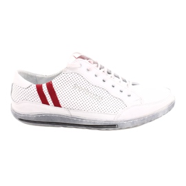 Polbut Zapatos casuales blancos JOK31 rojo