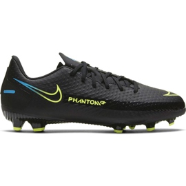 Zapatillas de fútbol Nike Phantom Gt Academy FG / MG Junior CK8476 090 negro negro