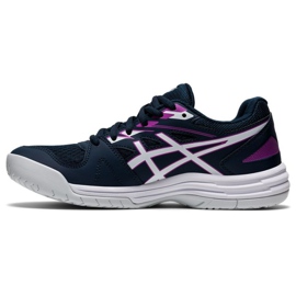 Zapatillas de voleibol Asics Upcourt 4 W 1072A055 401 negro azul marino