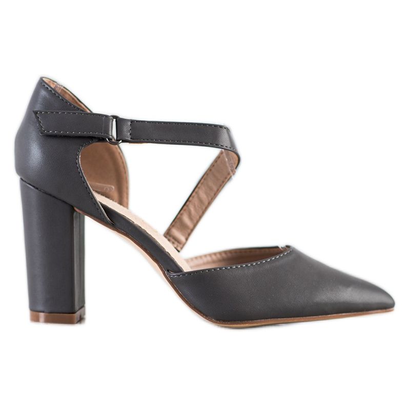 Sabatina Zapatos de salón de grafito con cuero ecológico multicolor Sabatina Zapatos de salón de grafito con cuero ecológico multicolor