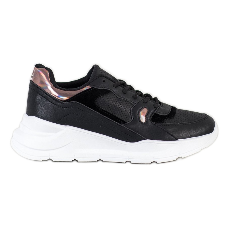 SHELOVET Zapatillas Negras negro multicolor