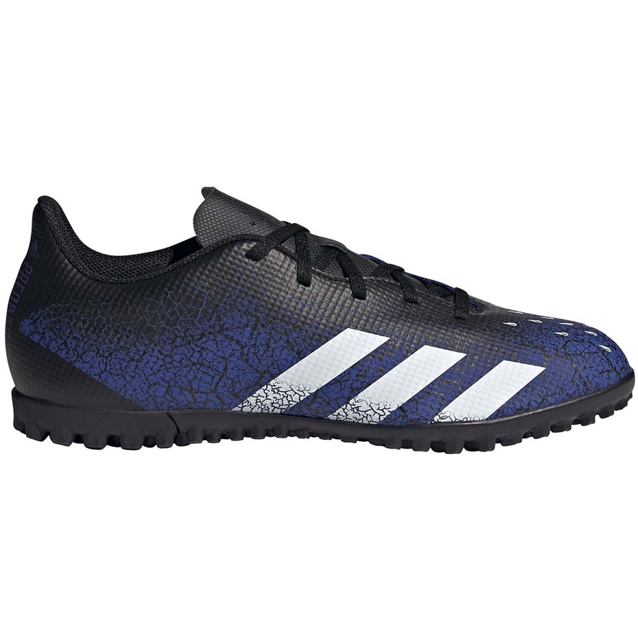 Botas de fútbol adidas Freak.4 Tf negras y azul marino FY0634 KeeShoes