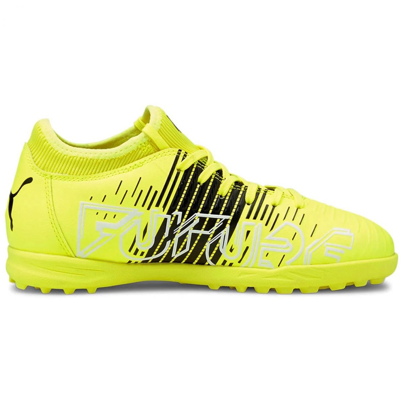 Botas de fútbol Puma Future Z 4.1 Tt Jr 106403 01 multicolor amarillo Botas de fútbol Puma Future Z 4.1 Tt Jr 106403 01 multicolor amarillo