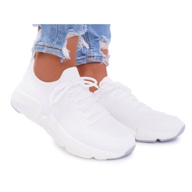 Zapatos deportivos de mujer Big Star White DD274575 blanco