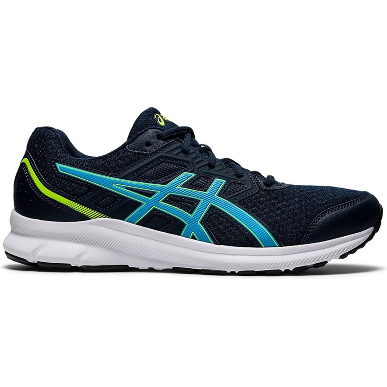 Zapatillas de hombre Asics Jolt 3 azul marino 1011B034 400 verde
