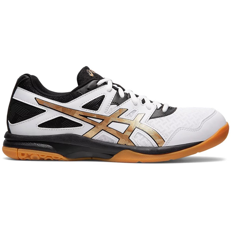 Zapatillas hombre Asics Gel-Task 2 blanco-negro-dorado 1071A037 102
