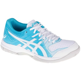 Asics Gel-Rocket 9 W 1072A034-104 blanco azul