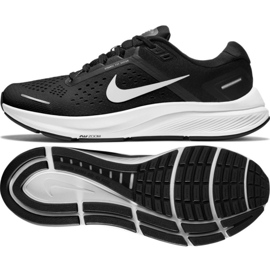 Zapatillas Nike Air Zoom Structure 23 W CZ6721-001 blanco negro