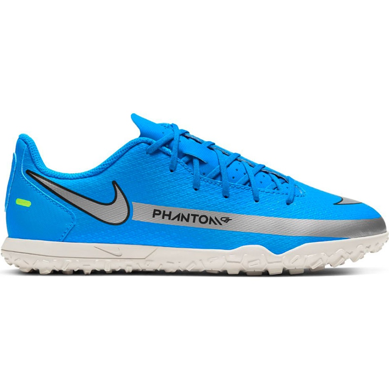 Zapatos de fútbol Nike Phantom Gt Club Tf Jr azul CK8483 400