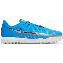 Calzado de fútbol Nike Phantom Gt Academy Tf Junior CK8484 400 azul azul Calzado de fútbol Nike Phantom Gt Academy Tf Junior CK8484 400 azul azul