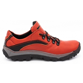 KENT Zapatillas trekking hombre 268K rojo