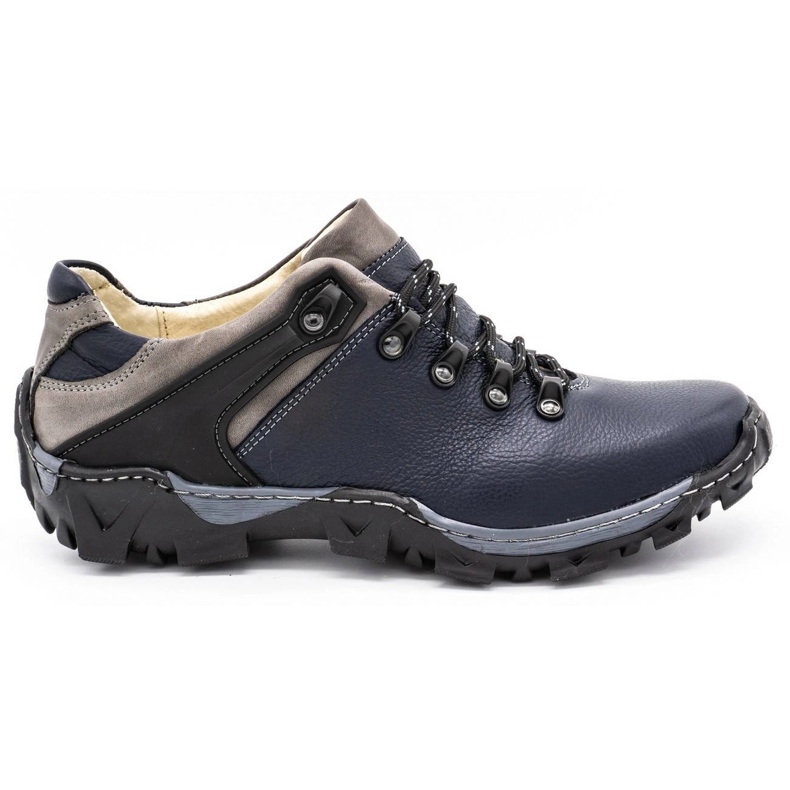 KENT Zapatillas trekking hombre 116 azul marino