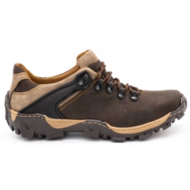 KENT Zapatillas trekking hombre 116 marrón oscuro KENT Zapatillas trekking hombre 116 marrón oscuro