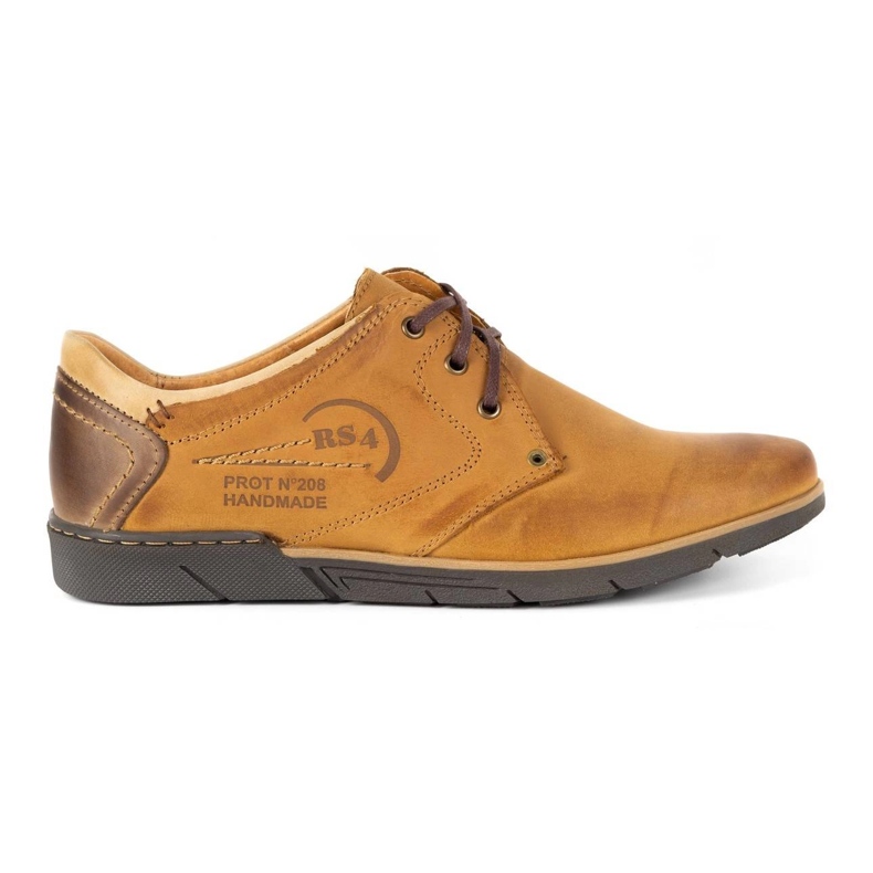 Polbut Zapato piel hombre 2103 camel marrón Polbut Zapato piel hombre 2103 camel marrón