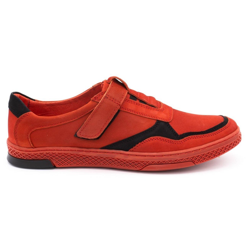 Polbut Zapato casual hombre piel 2102 rojo