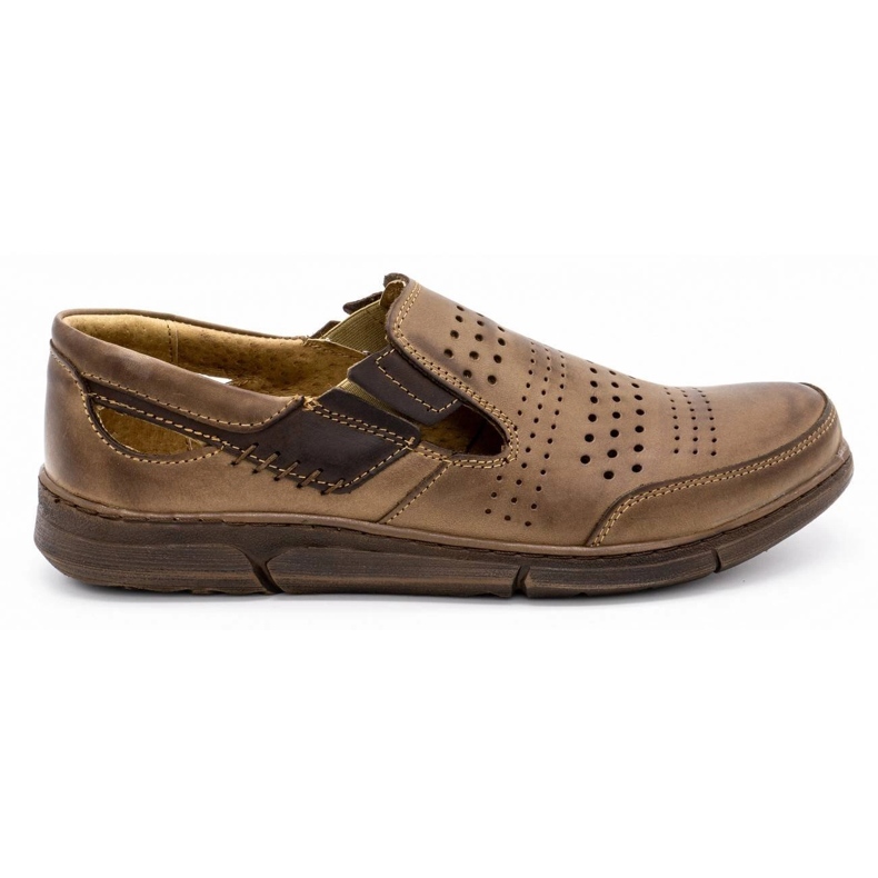 Polbut Zapatos de verano para hombre J53 marrón