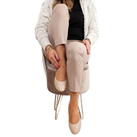 CD81P Bailarinas beige caqui