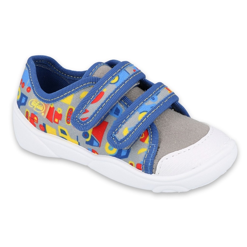 Calzado infantil befado 907P128 azul gris multicolor Calzado infantil befado 907P128 azul gris multicolor