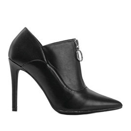 Botas negras de tacón alto Lucía negro