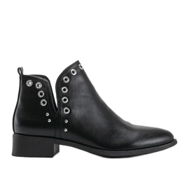 Botas negras sin cordones de mujer Brielle negro