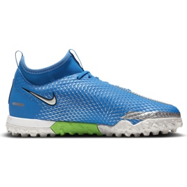 Calzado de fútbol Nike Phantom Gt Academy Df Tf Jr CW6695 400 azul azul Calzado de fútbol Nike Phantom Gt Academy Df Tf Jr CW6695 400 azul azul