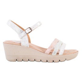 Kylie Sandalias de cuña blanco Kylie Sandalias de cuña blanco