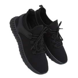 Calcetines deportivos negros JH-09 Black