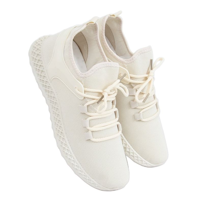 Calcetines deportivos beige JH-09 Beige