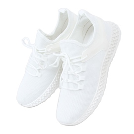 Calcetines deportivos blancos JH-09 White