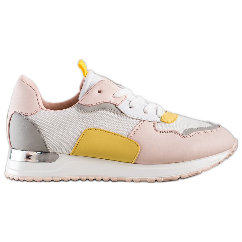 SHELOVET Zapatillas de deporte ligeras y elegantes multicolor