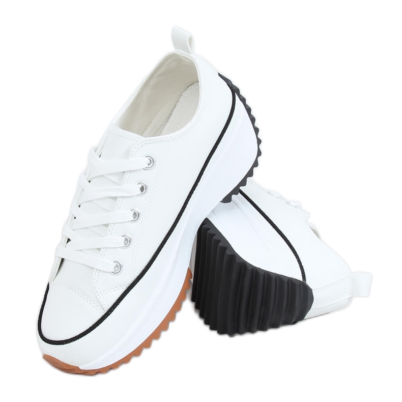 Zapatillas de diseño con suela blanca VL138 White blanco